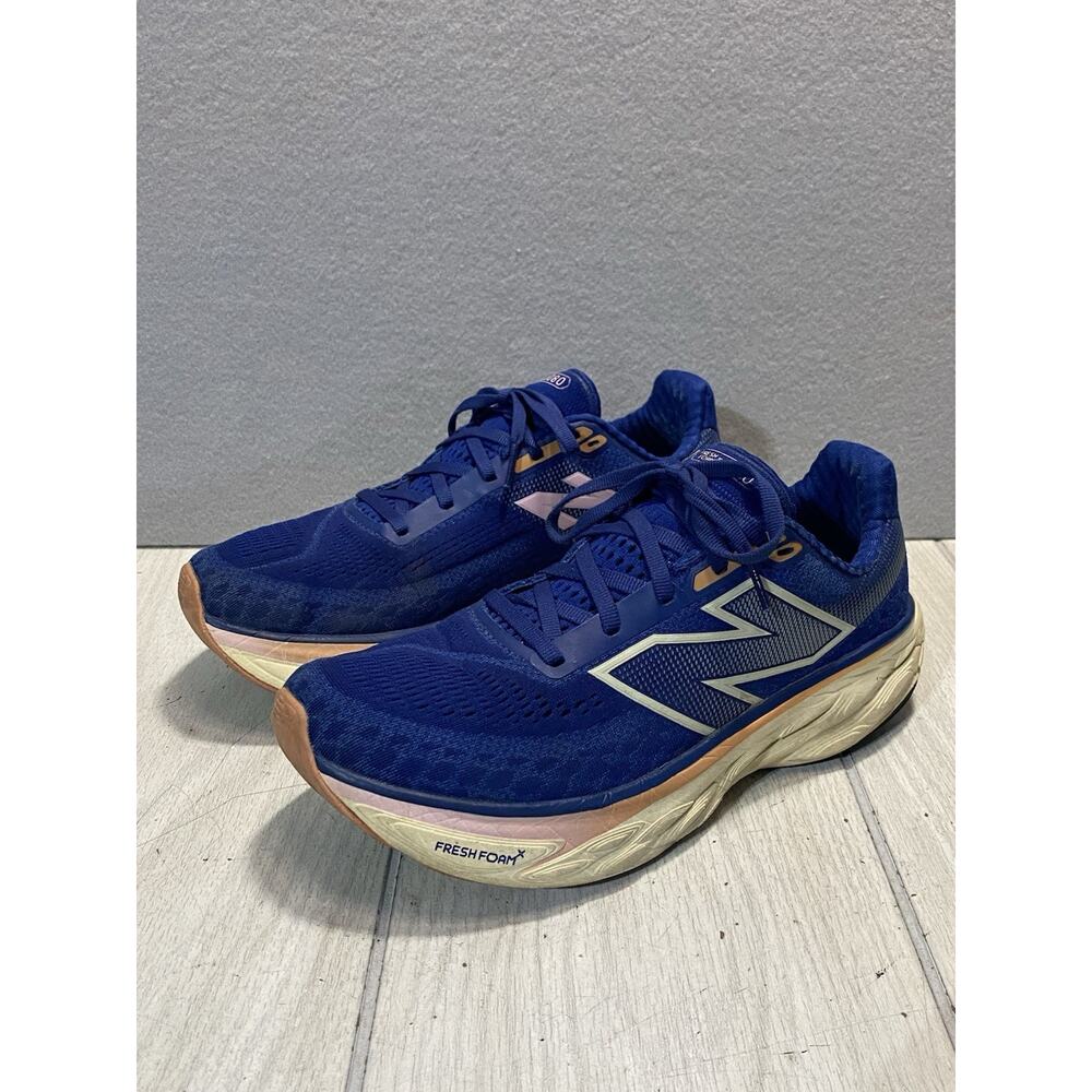New Balance Women Fresh Foam X 1080v14 W1080N14 Blue Running Shoes Size 9.5